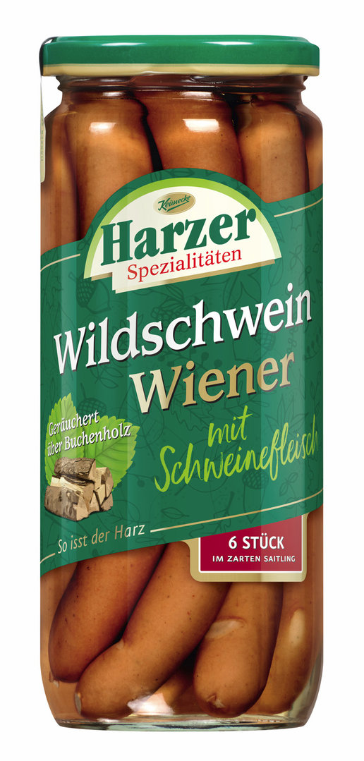 Wildschwein Wiener 530 g - Keunecke