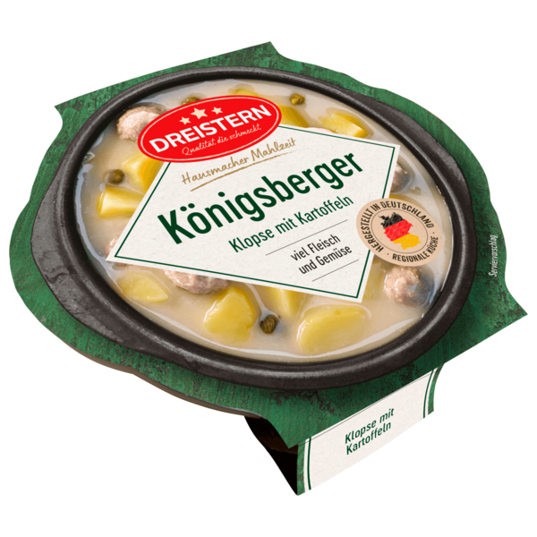 Königsberger Klopse mit Kartoffeln 400g - Dreistern