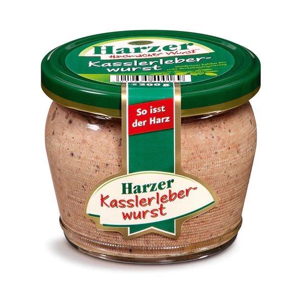 Harzer Kasslerleberwurst 200 g - Keunecke