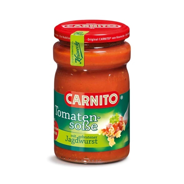 Carnito Tomatensoße mit gebratener Jagdwurst 0,325L