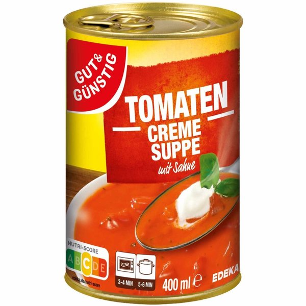 Tomatencreme-Suppe 400 ml - Gut & günstig