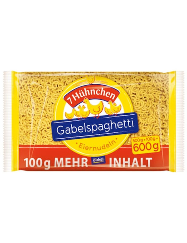Birkel 7-Hühnchen Gabelspaghetti 600 g